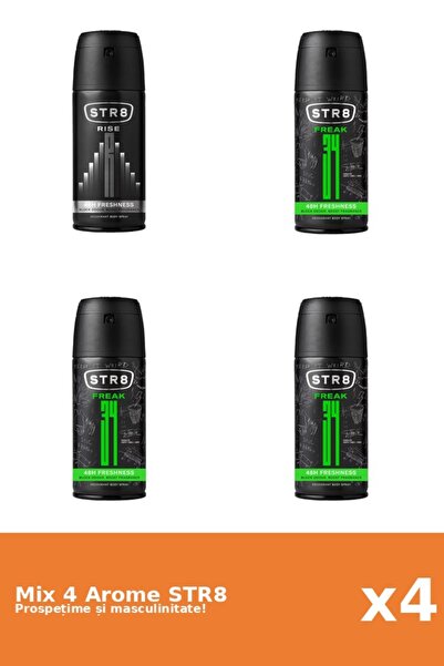 str8 Set 4 Mix STR8: 3x FR34K, 1x Rise