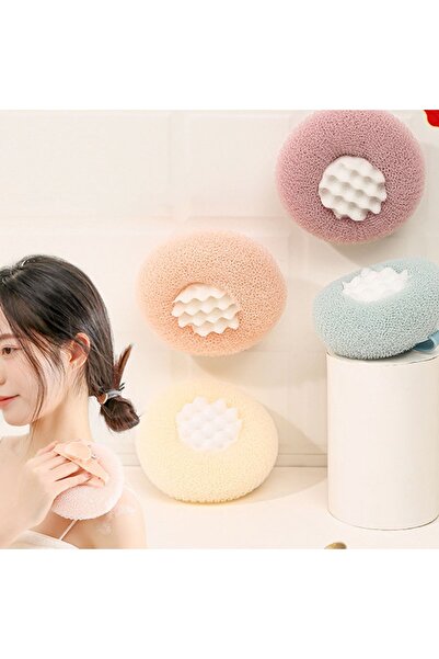 gaman ليفة استحمام إسفنجية ناعمة، لا تسبب تهيج البشرة - إسفنجة تدليك، ذات تأث...