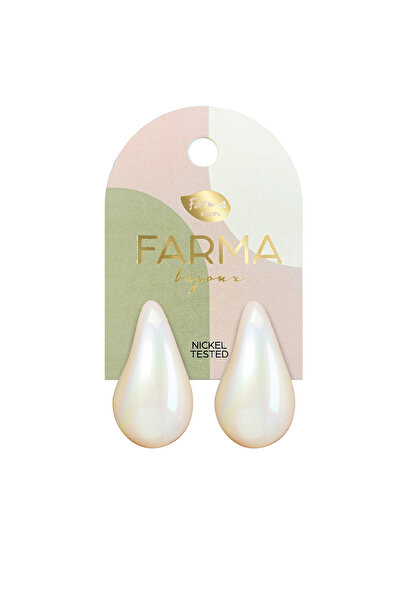 Farma Bijoux Pharma Pego Medical Ear Drops Pearl 30mm - White Pearl