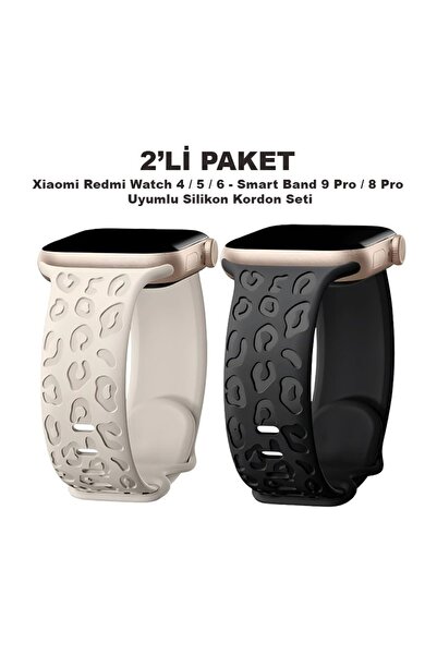 Dexmon Redmi Watch 4/5/6 - Smart Band 9 Pro/8 Pro Compatible Leopard Pattern ...
