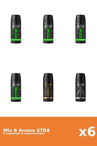 str8 Set 6 Mix STR8: 1x Ahead, 4x FR34K, 1x Rise