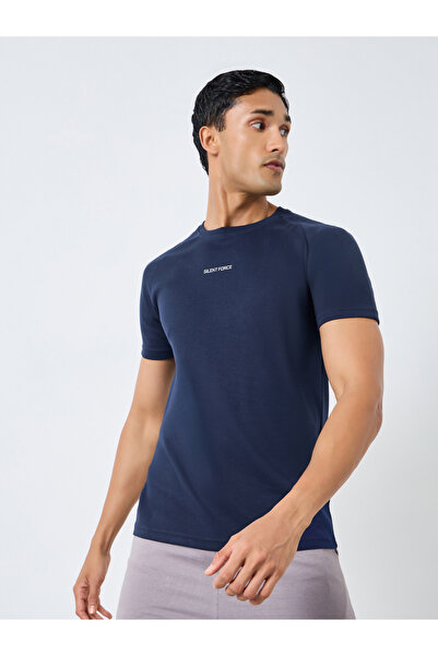 Styli Men Regular Fit Raglan Sleeve T-Shirt