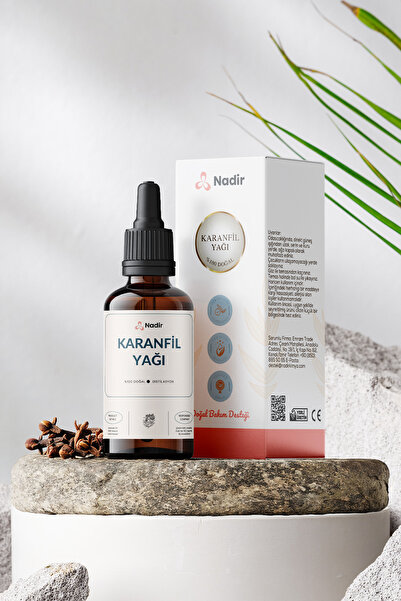 Nadir Kimya Karanfil Yağı 10 ml – %100 Doğal – Uçucu (Esansiyel) Yağ – Kozmetik & Aromaterapi