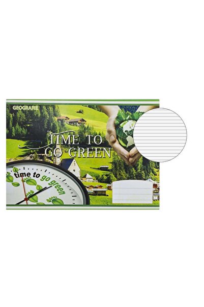 OEM Caiet Geografie B5 Model Time to Go Green - 24F