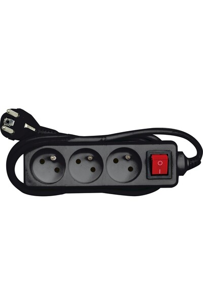 Other Prelungitor electric, 3 prize cu împământare, 5m, cu întrerupător 72627...