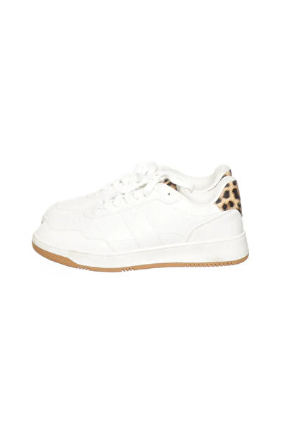 Evendi Sneakers, White/animal print