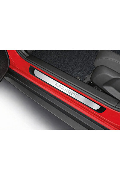 FAMS OTO AKSESUAR Renault Clio 3D Krom + ABS Kapı Eşiği Koruma Eşiği Exclusiv...