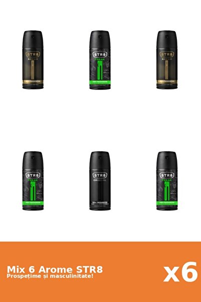 str8 Set 6 Mix STR8: 2x Ahead, 3x FR34K, 1x Original