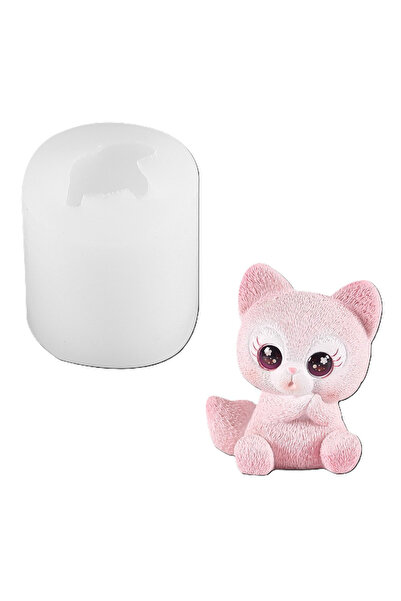 MILMATT Matrita din silicon, Milmatt, Vulpita, 7,6 x 8,2 cm