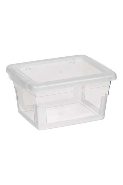 OEM Cutie de Depozitare din Plastic Transparent cu Capac 0.63L