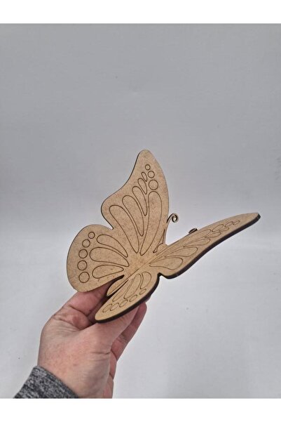 Mu Art Ahşap 10 قطع من سلسلة تصميم الفراشات الخشبية الملونة I نشاط فني للمدرس...