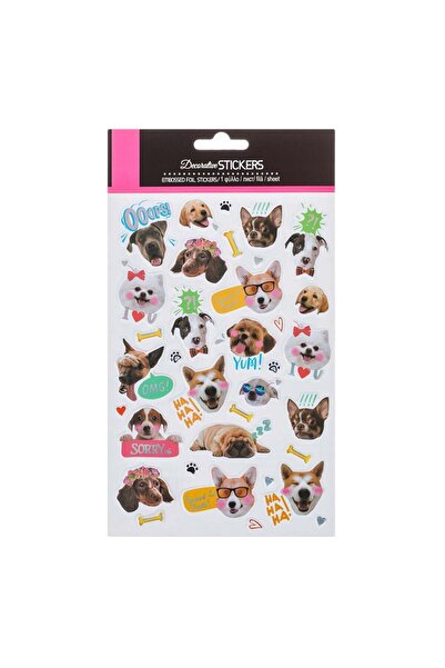 OEM Autocolante 3D Caini Pisici Realiste - 34buc