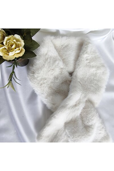 VELORA PRIVE ŞIK, ELEGANT YAPAY KÜRK ATKI