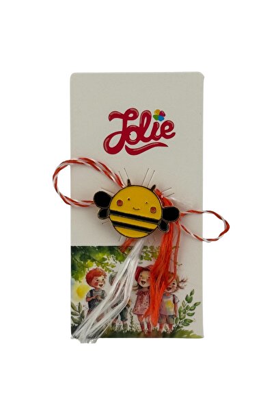 Flippy Mărțișor pentru copii Jolie Material metalic Ambalaj carton Broșă 2x2 ...