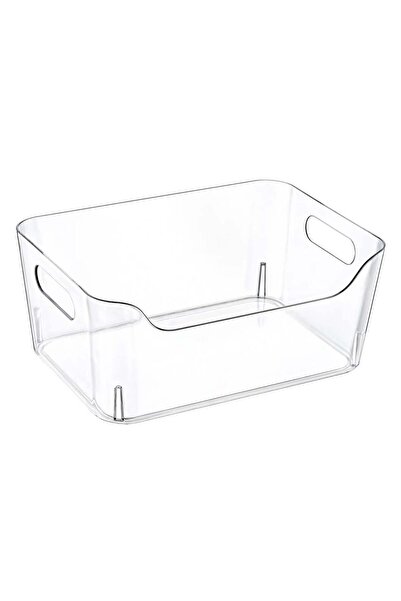 OEM Transparent Plastic Storage Box with Handles 3l