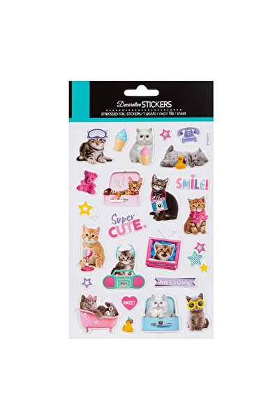 OEM Autocolante Pisici Super Cute - 24buc