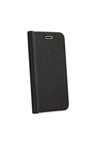 Forcell Luna Book Case for Huawei P40 - Black Flip Cover