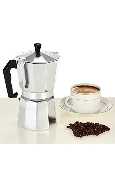 hoffmans Italian Aluminum Espresso Coffee Maker - For Stoves: Gas, Electric, ...