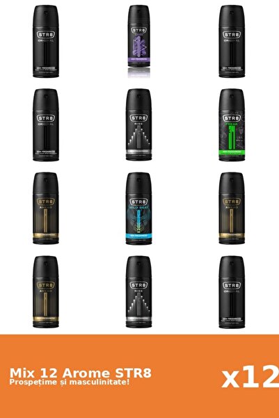 str8 Set 12 Mix STR8: 3x Înainte, 1x FR34K, 1x Joc, 4x Original, 2x Rise, 1x ...