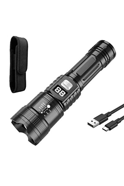 Heinast S431-A-Cloth clip Super Powerful Portable Torch Strong Light Long Ran...