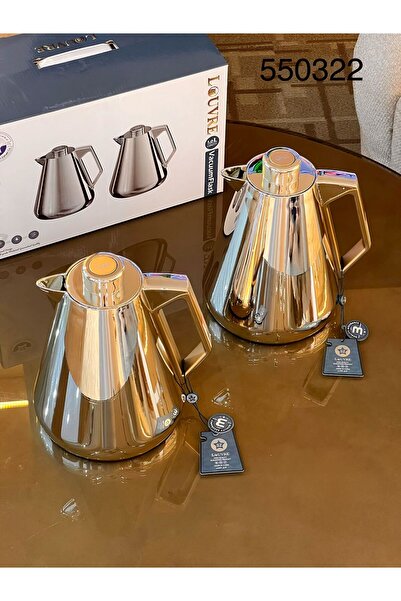 Generic The Louvre thermos set (two pieces, coffee and tea) is very suitable ...