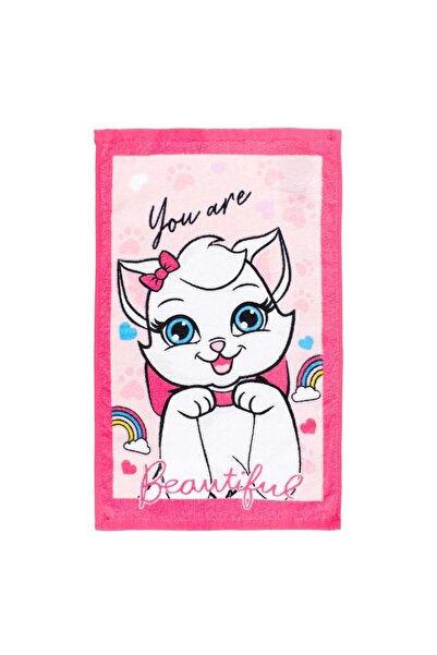 OEM Κόκκινη Βαμβάκι πετσέτα για γάτες για κορίτσια 30x50εκ.