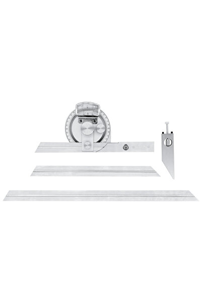 Werka Γενικό μοιρογνωμόνιο με μεγεθυντικό φακό, 0 – 360 μοίρες