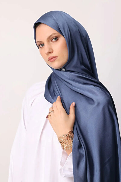 Esra Yılmaz Collection Indigo Diamond Aura Shawl