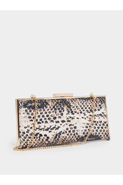 Styli Multi-Color Leopard Print Clutch