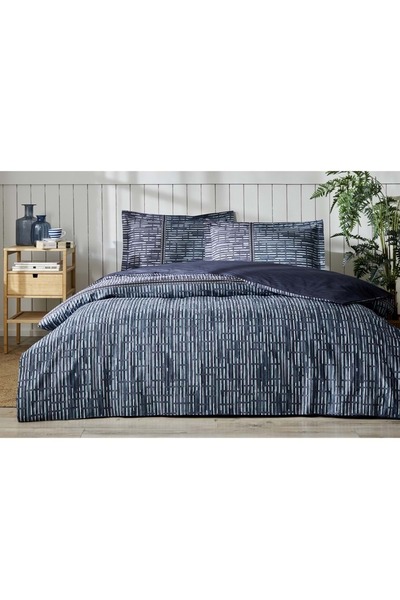 Özdilek Ranforce -Modra Mavi- Lastikli Çarşaflı Çift Kişilik Nevresim Takımı