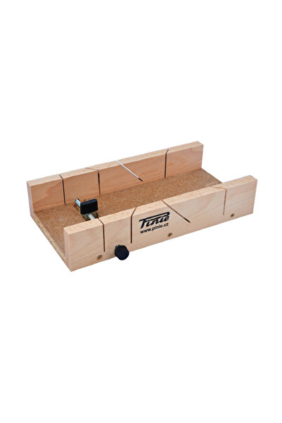 Pinie 27-300653819 Ξύλινο κουτί με 1 βίδα ρύθμισης για κοπή 45 / 90 μοιρών - ...
