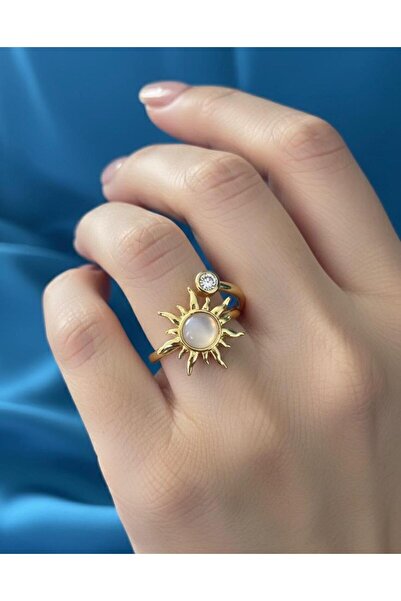 Stilbenim Çelik Ayarlanabilir Dönen Yüzük