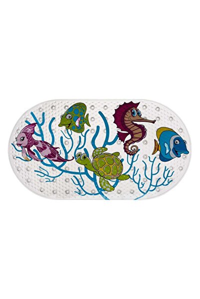 OEM Coral Anti-Slip Bath Mat 69x38.5cm