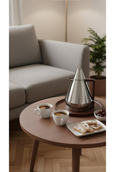 Generic 1 liter tea and coffee thermos set