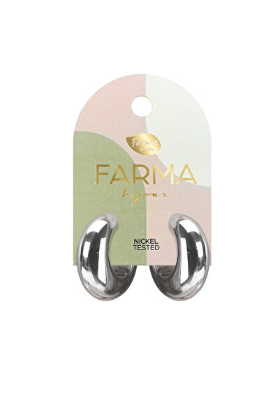 Farma Bijoux Pharma Peugeot Medium Medical Earring 28mm Silver