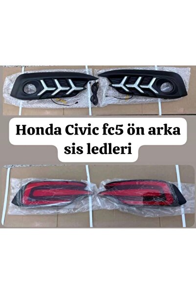 Bosch Honda fc5 makyajsız ön arka sis