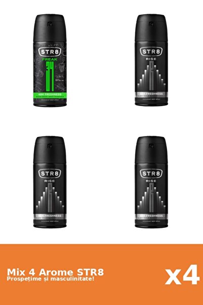 str8 Set 4 Mix STR8: 1x FR34K, 3x Rise