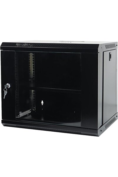 Generic Network Server Rack 9U (Network Distributor) - Wall-Mounted Cabinet 1...