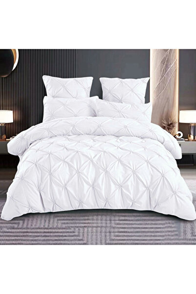 OEM Bed linen with pleats 180x200 for double bed 2 people, 6 pieces, Finet, D...