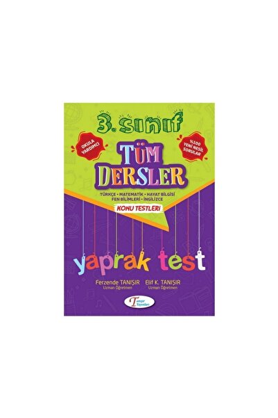 Tanışır Yayınları TANIŞIR 3.Sınıf Yaprak Test