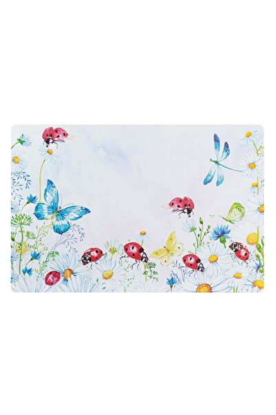 OEM Suport Farfurie de Paste din Plastic Flori Buburuze 45x30.5cm