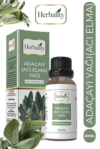 herbalıty Adaçayı Yağı-Acı Elma 20 ML
