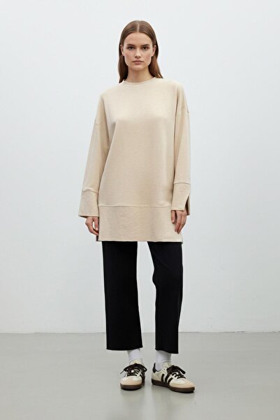 Loreen Γυναικείο πλεκτό τουνίκ με λαιμόκοψη ποδηλάτου και ανοιχτούς ώμους -20...