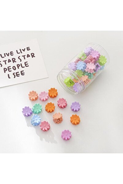 Arabest Mini Flower Hair Pins, Baby Hair Pins Mini Claw Clips Cute Jaw Hair C...