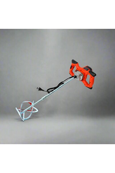 hoffmans Electric Mortar Mixer - 3200W, 6 Speeds, Rod + Paddle Included / Mix...