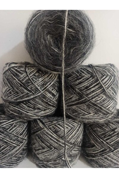 İPEK YÜN İPLİK DÜNYASI Fir de tricotat Angora 4 straturi (negru, gri, alb, gr...