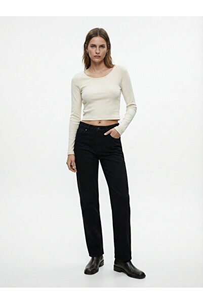 Ltb New Wanda Straight Leg Relaxed Fit Black Jean Pants
