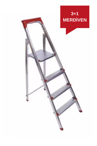 NVT YAPI İNŞAAT 3+1 Ev Tipi 150kg Taşıma Kapasiteli Profil Merdiven