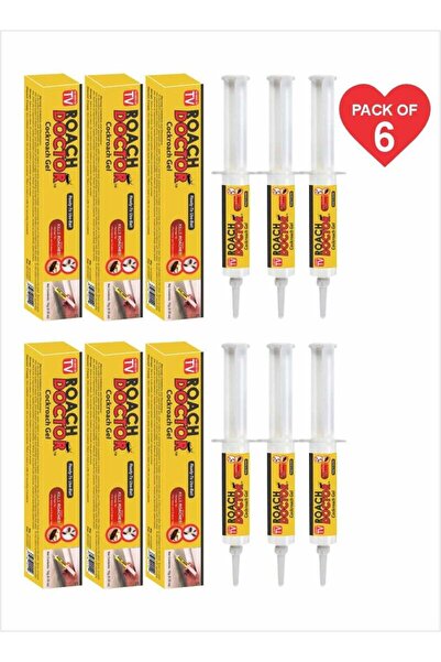 Roach Doctor Cockroach Gel - Easy-to-Use Bait for Home and Commercial Spaces ...