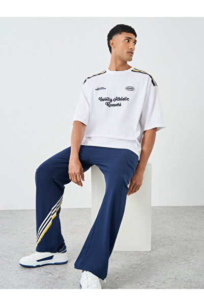 Styli Men Boxy Fit Printed T-Shirt and Joggers Co-Ords